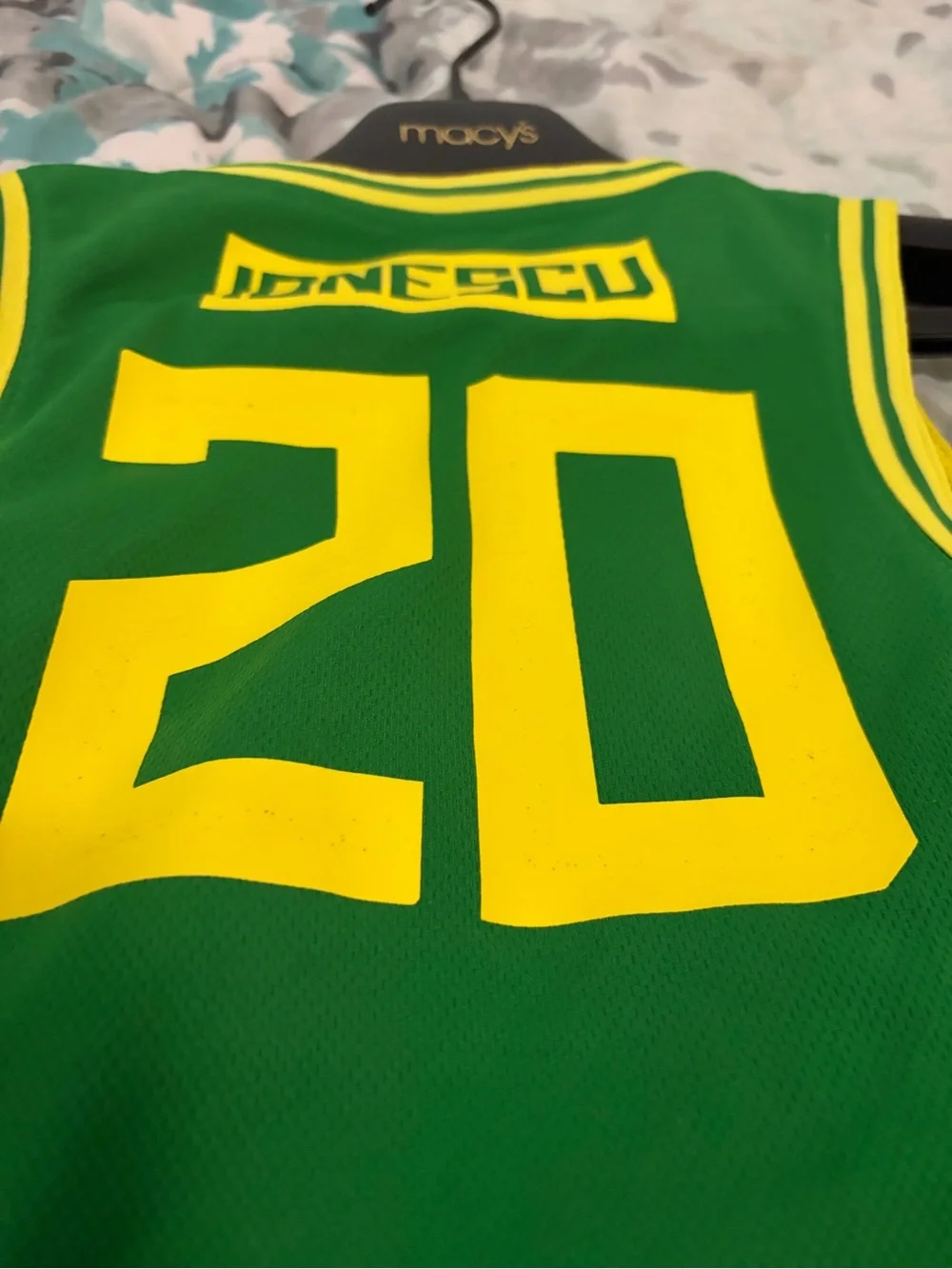 Kids Nike Oregon Ducks Sabrina Ionescu basketball jersey